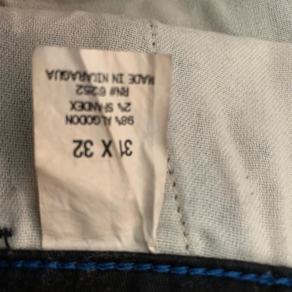 LIGHTLY WORN:MENS BLACK CHINOS - Picture 2 of 4